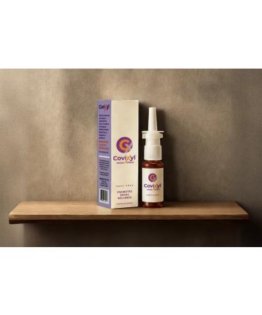 Covixyl Nasal Spray promotes nasal wellness Safe and gentle nasal spray that boosts your defense against airborne germs - DRUG FREE -  20ml - Buy Online on GoSupps.com