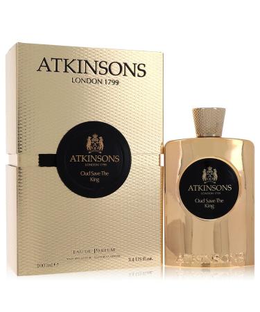 Oud Save The King by Atkinsons Eau De Parfum Spray 3.3 oz for Men