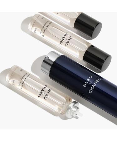 Shop CHANEL BLEU DE CHANEL Eau de Toilette Refillable Twist and Spray - 3 x 0.7 oz Online - Best Price & International Shipping - Buy Online on GoSupps.com