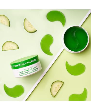 Shop Peter Thomas Roth Cucumber De-Tox Hydra-Gel Eye Patches - 60 Pads-30 Treatments Online - Best Price & International Shipping - Buy Online on GoSupps.com