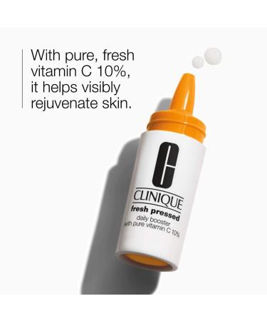 Shop CLINIQUE Fresh Pressed Daily Booster with Pure Vitamin C 10% - 4 Count - 0.29 oz/ 8.5 mL Online - Best Price & International Shipping - Buy Online on GoSupps.com