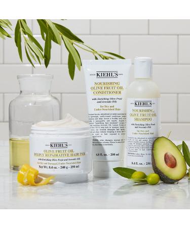 Shop Kiehl's Since 1851 Olive Fruit Oil Deeply Repairative Hair Pak - 8.4 oz/ 250 mL Online - Best Price & International Shipping - Buy Online on GoSupps.com
