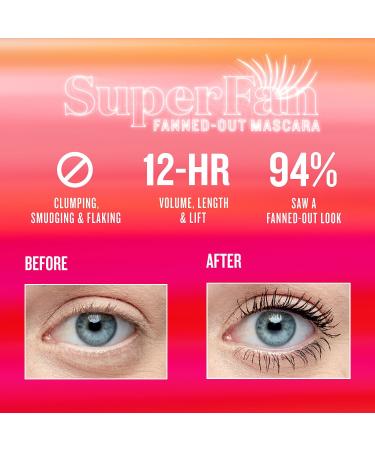 Shop Smashbox Super Fan Lash Lengthening Mascara - Standard Size Black - 0.33 oz/ 10 mL Online - Best Price & International Shipping - Buy Online on GoSupps.com