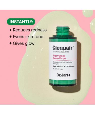Shop Dr. Jart+ Cicapair Tiger Grass Camo Drops Color Corrector SPF 35 - 1 oz/ 30 mL Online - Best Price & International Shipping - Buy Online on GoSupps.com