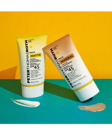 Shop Peter Thomas Roth Max Mineral Tinted Sunscreen Broad Spectrum SPF 45 - 1.7 oz/ 50 mL Online - Best Price & International Shipping - Buy Online on GoSupps.com