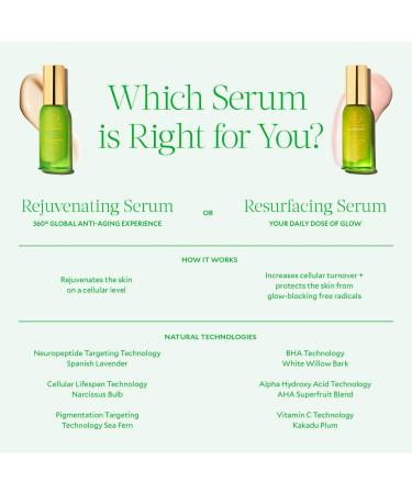 Shop Tata Harper Resurfacing & Brightening AHA + BHA Serum with Vitamin C - 1 oz/30 mL Online - Best Price & International Shipping - Buy Online on GoSupps.com