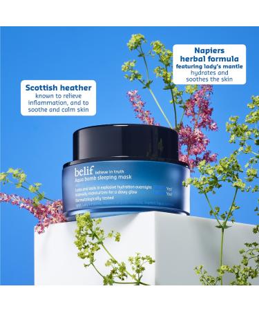 Shop belif Aqua Bomb Sleeping Mask - 2.53 oz/ 75 mL Online - Best Price & International Shipping - Buy Online on GoSupps.com