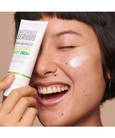 Shop Naturally Serious Skin Warrior Moisture Rescue Cream - 1.7 oz / 50 mL Online - Best Price & International Shipping - Buy Online on GoSupps.com