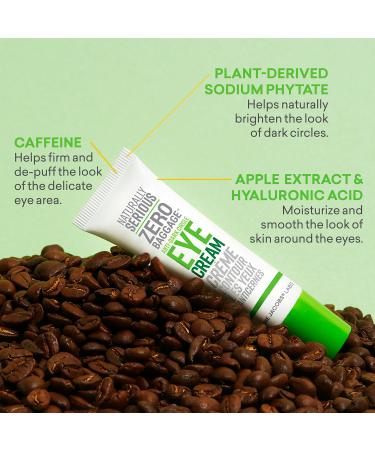 Shop Naturally Serious Zero Baggage Anti-Dark Circle Eye Cream - 0.67 oz/ 20 mL Online - Best Price & International Shipping - Buy Online on GoSupps.com