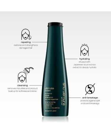 Shop shu uemura Ultimate Reset Shampoo for Very Damaged Hair - 10 oz/ 300 mL Online - Best Price & International Shipping - Buy Online on GoSupps.com
