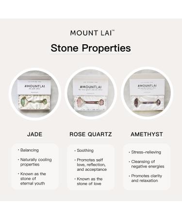 Shop Mount Lai De-Puffing Rose Quartz Facial Roller - Standard Online - Best Price & International Shipping - Buy Online on GoSupps.com