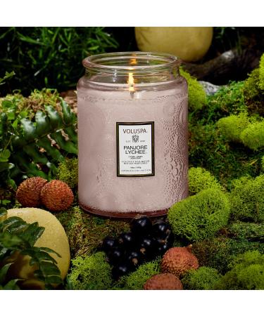 Shop VOLUSPA Panjore Lychee Glass Jar Candle - 18 oz/ 510 g 1-wick Candle Online - Best Price & International Shipping - Buy Online on GoSupps.com