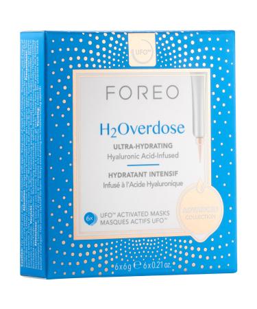 Shop FOREO H2Overdose Activated Mask - 6 masks Online - Best Price & International Shipping - Buy Online on GoSupps.com