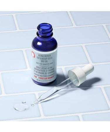 Shop First Aid Beauty Ultra Repair Oat & Hemp Seed Dry Oil - 1 oz/ 30 mL Online - Best Price & International Shipping - Buy Online on GoSupps.com