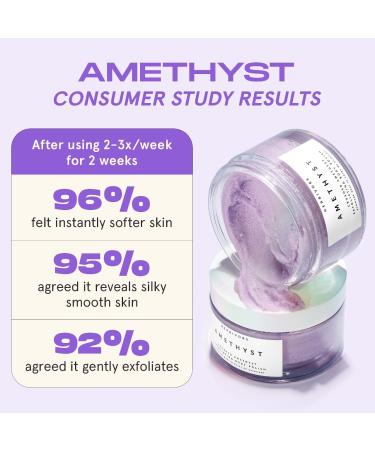 Shop Herbivore Amethyst Body Scrub with Epsom Salt - 6.6 oz/ 200 mL Online - Best Price & International Shipping - Buy Online on GoSupps.com