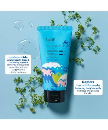 Shop belif Aqua Bomb Hydrating Jelly Cleanser - 5.41 oz/ 160 mL Online - Best Price & International Shipping - Buy Online on GoSupps.com