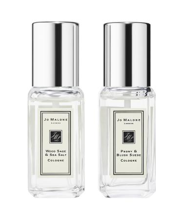 Shop Jo Malone London Wood Sage & Sea Salt/ Peony & Blush Suede Mini Set - 2 x 0.3oz/9mL Online - Best Price & International Shipping - Buy Online on GoSupps.com