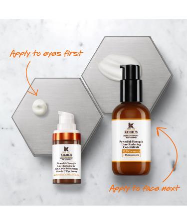 Shop Kiehl's Since 1851 Powerful-Strength Dark Circle Reducing Vitamin C Eye Serum - 0.5 oz / 15 mL Online - Best Price & International Shipping - Buy Online on GoSupps.com