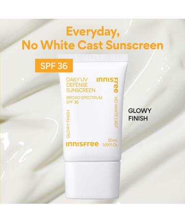 Shop innisfree Daily UV Defense Invisible Broad Spectrum SPF 36 Sunscreen - 1.69 oz / 50 ml Online - Best Price & International Shipping - Buy Online on GoSupps.com