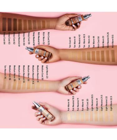 Shop IT Cosmetics Your Skin But Better Foundation + Skincare - 1 oz/ 30 mL Deep Cool 62 - very complexion with rich red undertone Online - Best Price & International Shipping - Buy Online on GoSupps.com