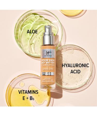 Shop IT Cosmetics Your Skin But Better Foundation + Skincare - 1 oz/ 30 mL Deep Cool 62 - very complexion with rich red undertone Online - Best Price & International Shipping - Buy Online on GoSupps.com