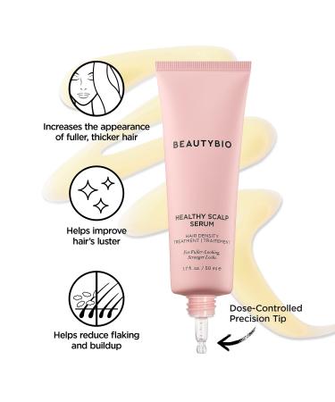 Shop BeautyBio Healthy Scalp Serum & Hair Density Treatment with Camellia Leaf - 1.7 oz/ 50 mL Online - Best Price & International Shipping - Buy Online on GoSupps.com