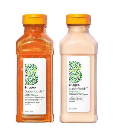 Shop Briogeo Superfoods Mango + Cherry Balancing Shampoo + Conditioner Duo for Oil Control Online - Best Price & International Shipping - Buy Online on GoSupps.com
