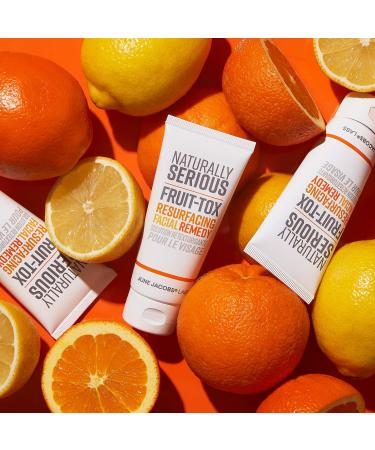Shop Naturally Serious Fruit-Tox Resurfacing Facial Remedy - 1.7 oz/ 50 mL Online - Best Price & International Shipping - Buy Online on GoSupps.com