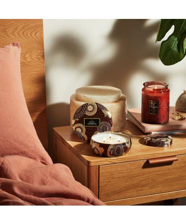 Shop VOLUSPA Forbidden Fig Decorative Tin Candle - 12 oz/ 340 g Online - Best Price & International Shipping - Buy Online on GoSupps.com
