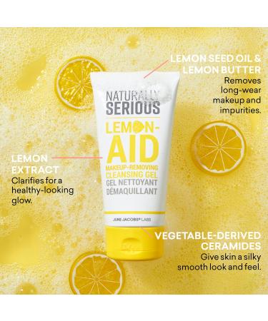 Shop Naturally Serious Lemon-Aid Makeup-Removing Cleansing Gel - 4 oz/ 120 mL Online - Best Price & International Shipping - Buy Online on GoSupps.com