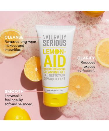 Shop Naturally Serious Lemon-Aid Makeup-Removing Cleansing Gel - 4 oz/ 120 mL Online - Best Price & International Shipping - Buy Online on GoSupps.com
