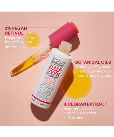 Shop Naturally Serious Sleepover Retin-Oil Nighttime Treatment - 1 oz/ 30 mL Online - Best Price & International Shipping - Buy Online on GoSupps.com