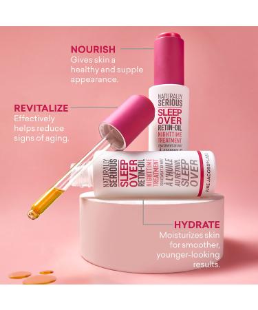 Shop Naturally Serious Sleepover Retin-Oil Nighttime Treatment - 1 oz/ 30 mL Online - Best Price & International Shipping - Buy Online on GoSupps.com