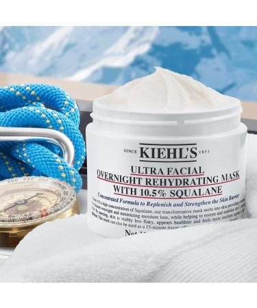 Shop Kiehl's Since 1851 Ultra Facial Overnight Hydrating Face Mask with 10.5% Squalane - 3.4 oz/ 100 mL Online - Best Price & International Shipping - Buy Online on GoSupps.com