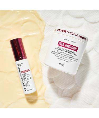 Shop Peter Thomas Roth Even Smoother Glycolic Retinol Resurfacing Peel Pads Online - Best Price & International Shipping - Buy Online on GoSupps.com
