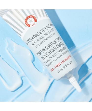 Shop First Aid Beauty Hydrating Eye Cream with Hyaluronic Acid - 0.5 oz/ 15 mL Online - Best Price & International Shipping - Buy Online on GoSupps.com