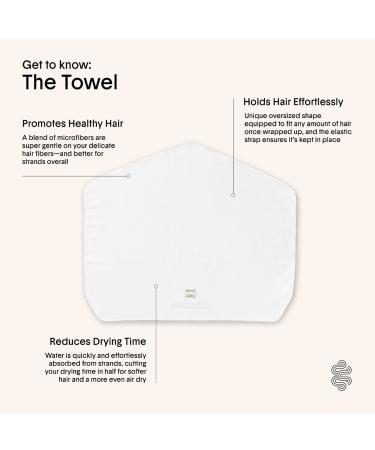 Shop Crown Affair The Hair Towel Online - Best Price & International Shipping - Buy Online on GoSupps.com
