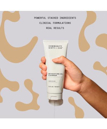 Shop Community Sixty-Six Detoxifying AHA/BHA Gel Cleanser - 5 oz / 150 mL Online - Best Price & International Shipping - Buy Online on GoSupps.com