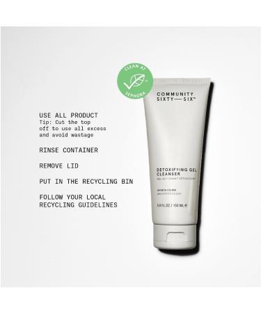 Shop Community Sixty-Six Detoxifying AHA/BHA Gel Cleanser - 5 oz / 150 mL Online - Best Price & International Shipping - Buy Online on GoSupps.com