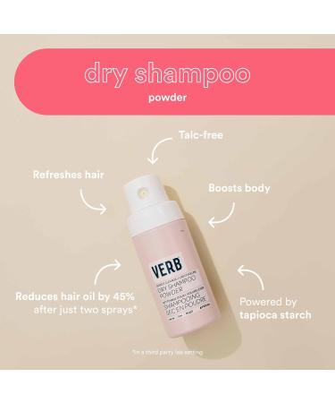 Shop Verb Dry Shampoo Powder - 2 oz / 60 g Online - Best Price & International Shipping - Buy Online on GoSupps.com