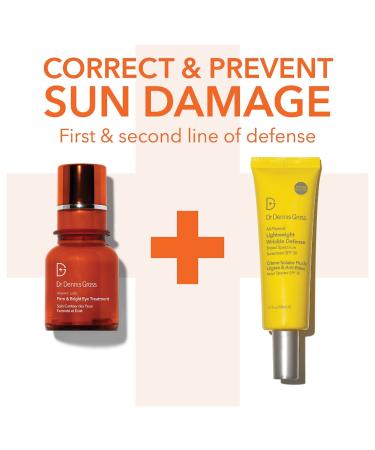 Shop Dr. Dennis Gross Skincare Vitamin C Lactic Firm & Bright Eye Treatment - 0.5 oz / 15 mL Online - Best Price & International Shipping - Buy Online on GoSupps.com