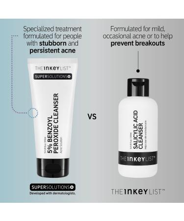 Shop The INKEY List SuperSolutions 5% Benzoyl Peroxide Cleanser Acne Solution - 5 oz / 150 mL Online - Best Price & International Shipping - Buy Online on GoSupps.com