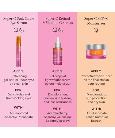 Shop StriVectin Super-C Dark Circle Brightening Eye Serum - 0.5 oz / 15 mL Online - Best Price & International Shipping - Buy Online on GoSupps.com