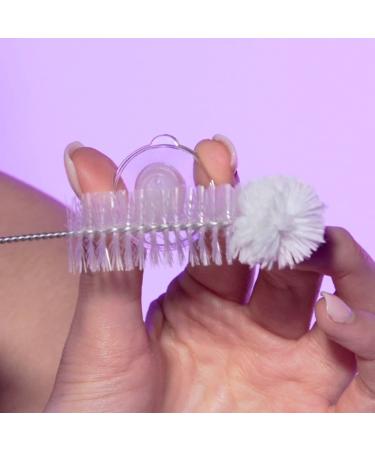 Shop BeautyBio GLOfacial Antimicrobial Treatment Tips + Cleaning Brush Accessories Online - Best Price & International Shipping - Buy Online on GoSupps.com