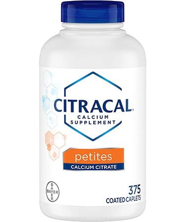 Citracal Petites Highly Soluble Easily Digested 400 mg Calcium - 375 Capsules