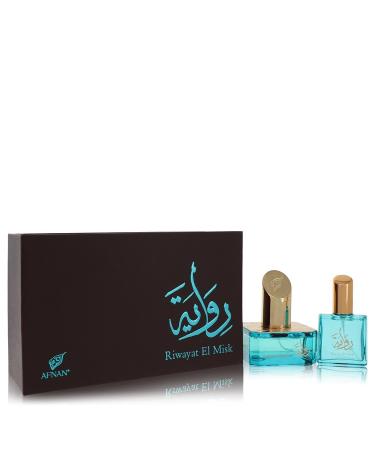 Riwayat El Misk by Afnan Eau De Parfum Spray + Free .67 oz Travel EDP Spray 1.7 oz for Women