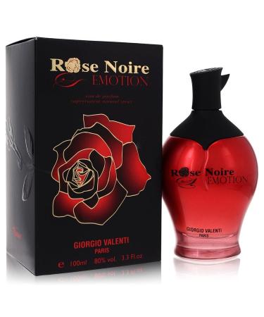 Rose Noire Emotion by Giorgio Valenti Eau De Parfum Spray 3.3 oz for Women