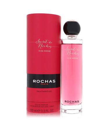 Secret De Rochas Rose Intense by Rochas Eau De Parfum Spray 3.3 oz for Women