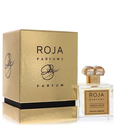 Roja Amber Aoud Crystal by Roja Parfums Extrait De Parfum Spray (Unisex) 3.4 oz for Women