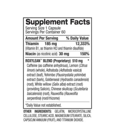 BPI Sports RoxyLean - Effective Weight Loss Capsules | 60 Count - Buy Online on GoSupps.com
